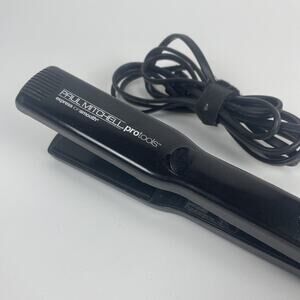 Paul Mitchell S12NA 1.25 Hair Flat Iron Pro Tools Express Ion Smooth Ceramic